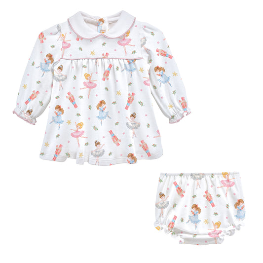 Pink Nutcracker Bloomer Set