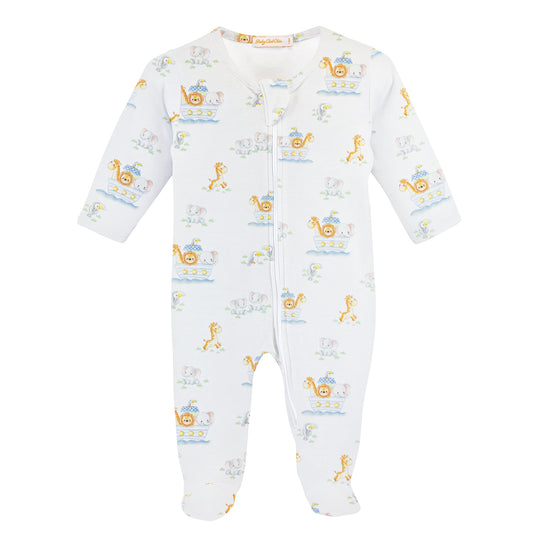 Boys Noah's Ark Printed Footie