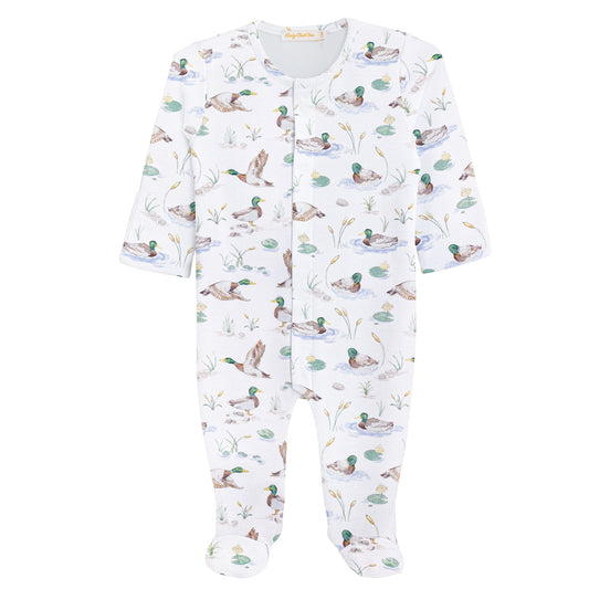 Boys Mallard Ducks Printed Footie