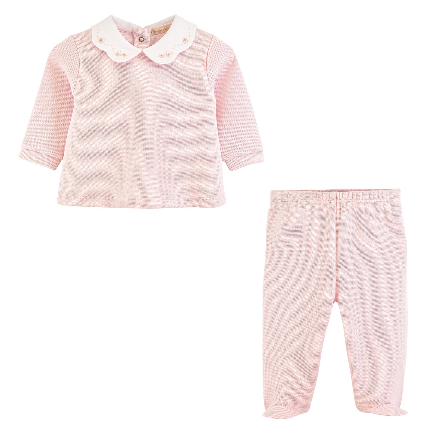 Pink English Knot Pant Set
