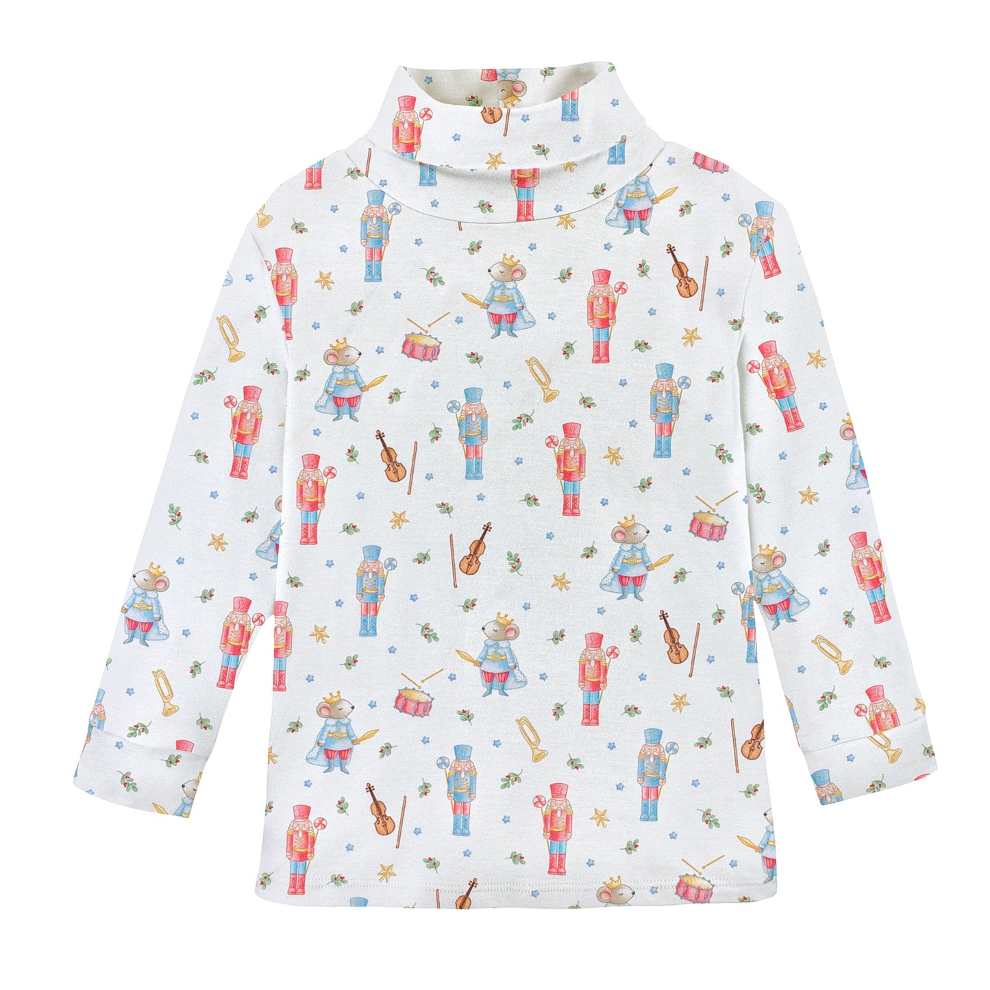 Blue Nutcracker Turtleneck