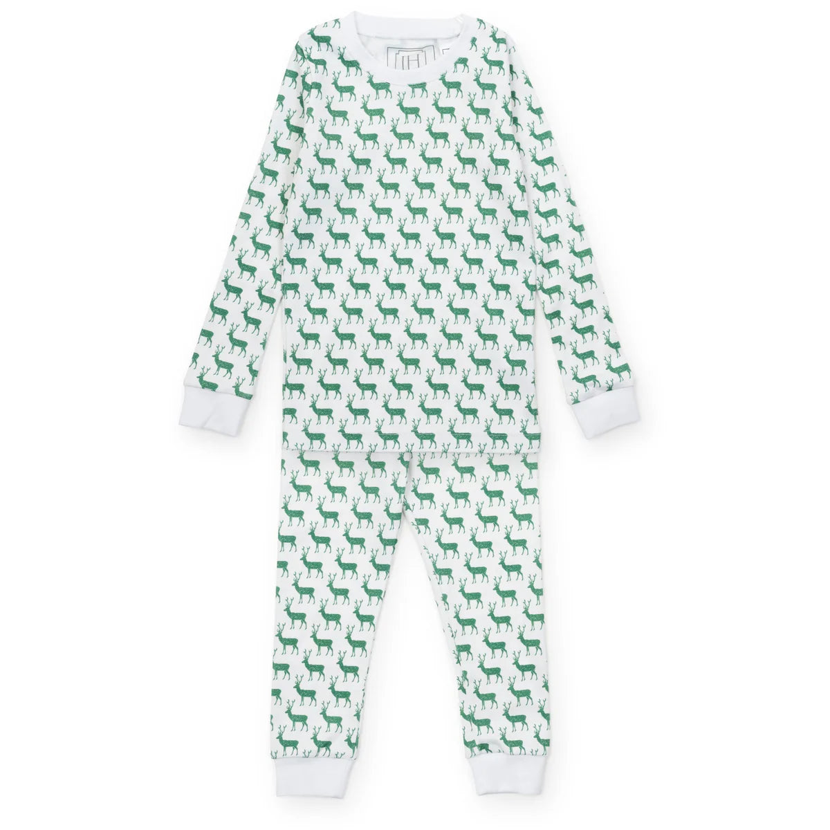Grayson Pajama Set- Woodland Deer