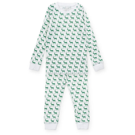 Grayson Pajama Set- Woodland Deer