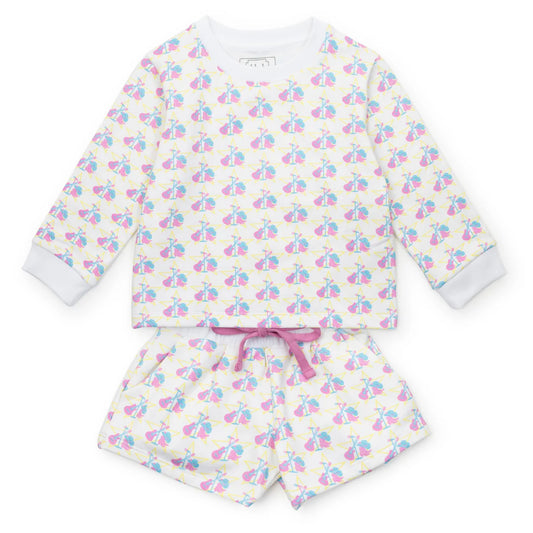 Stella Girls' Sweatshirt Short Set- Music Superstar