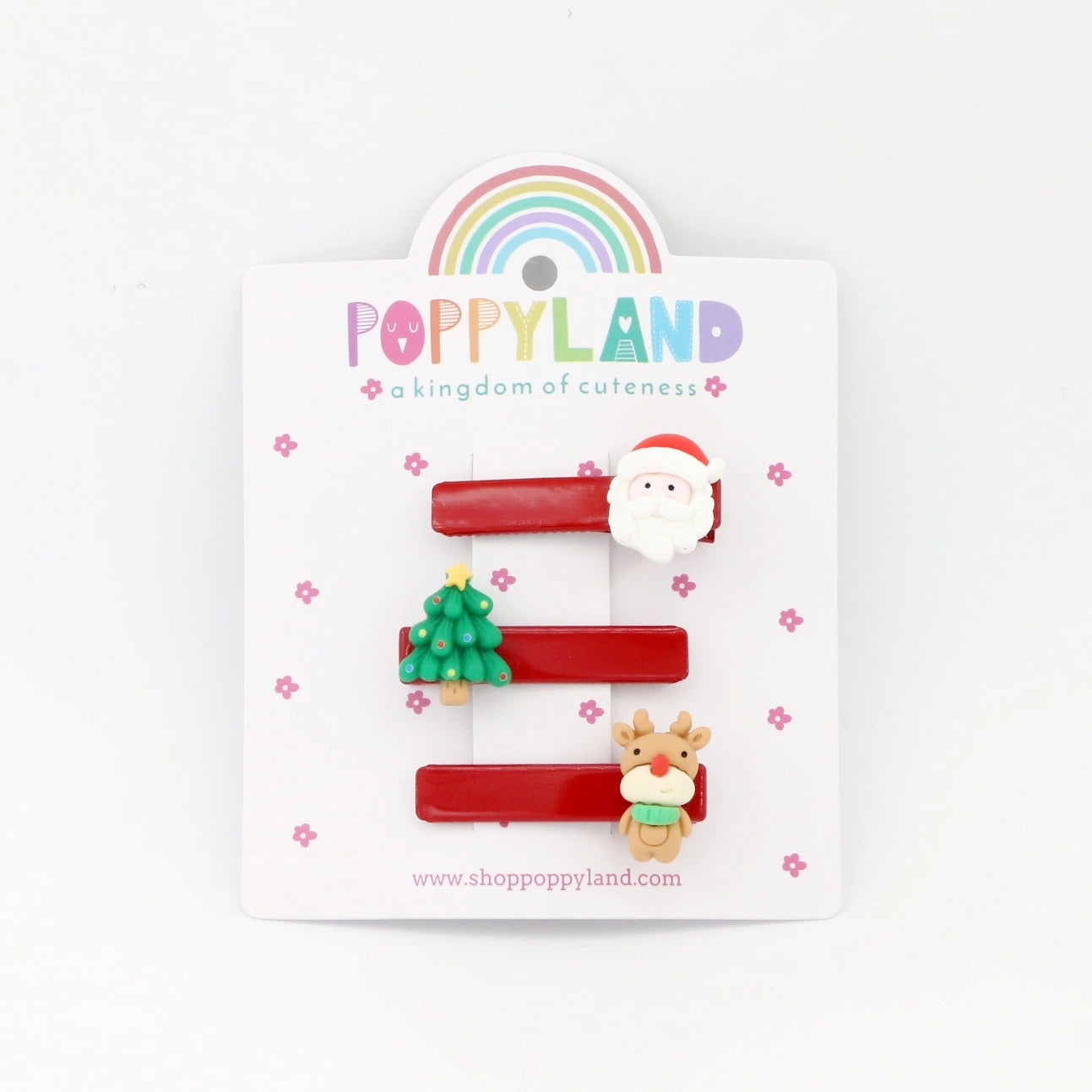 North Pole Hair Clips