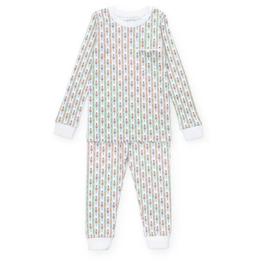 Bradford Boys Pajama Set- Nutcracker Stripe