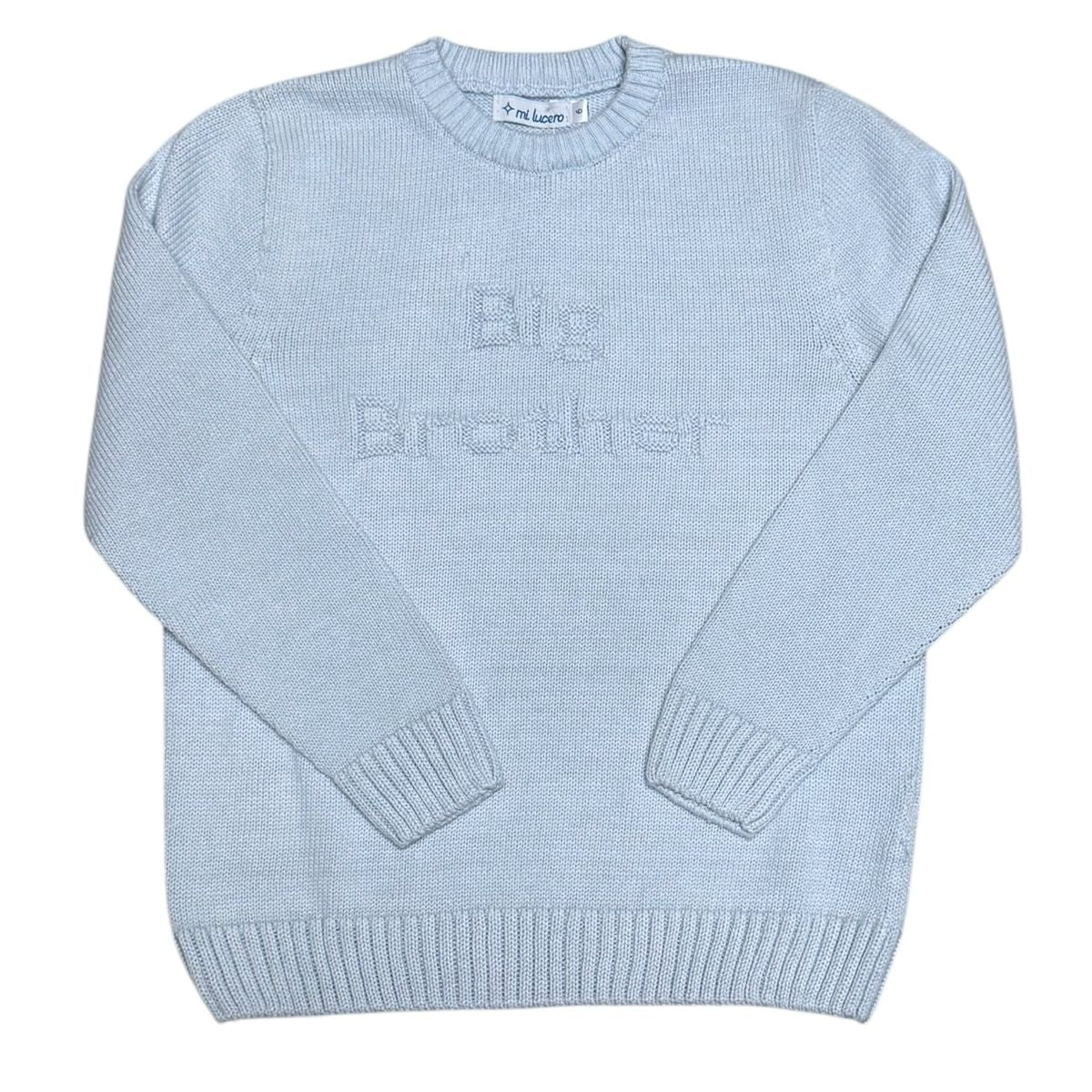 Big Brother Blue Sweater