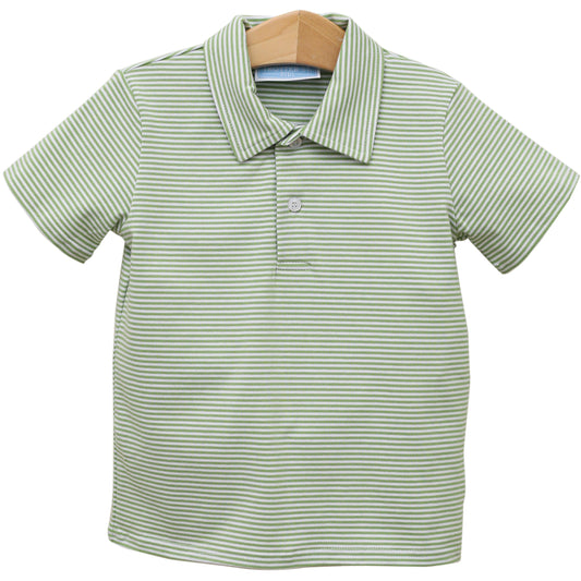 Henry Polo- Green Stripe