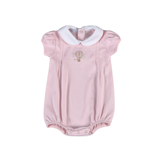 Pink Balloon Embroidered Bubble