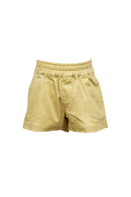 The Proper Peony Spencer Short- Khaki