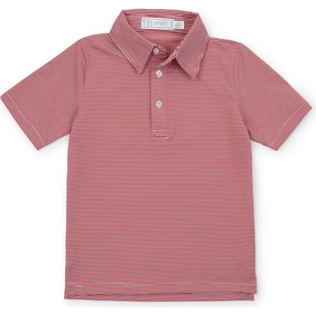Will Performance Polo- Red Stripes