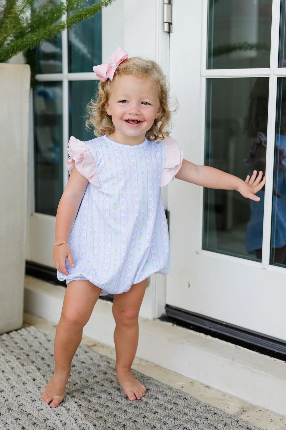 Blake Bubble- Floral Scallop