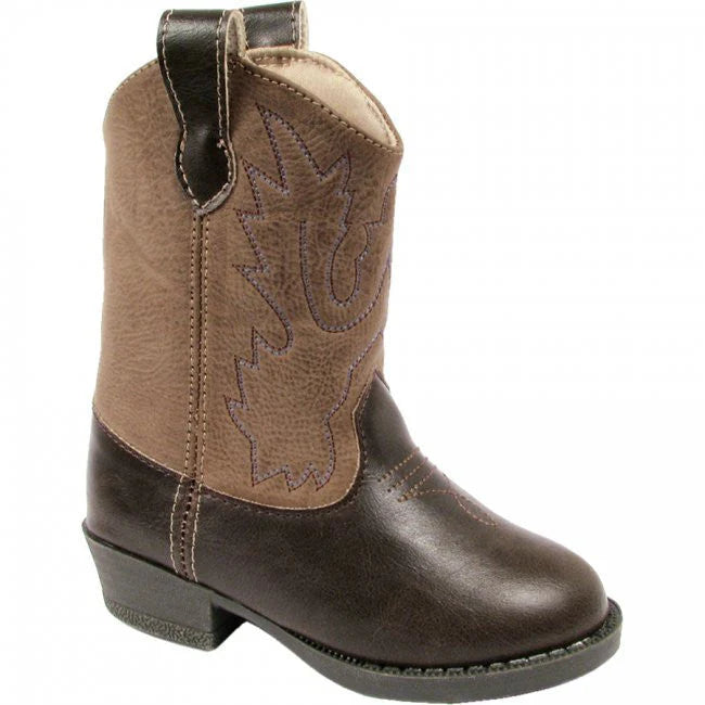 Baby Deer- Brown Cowboy Boots
