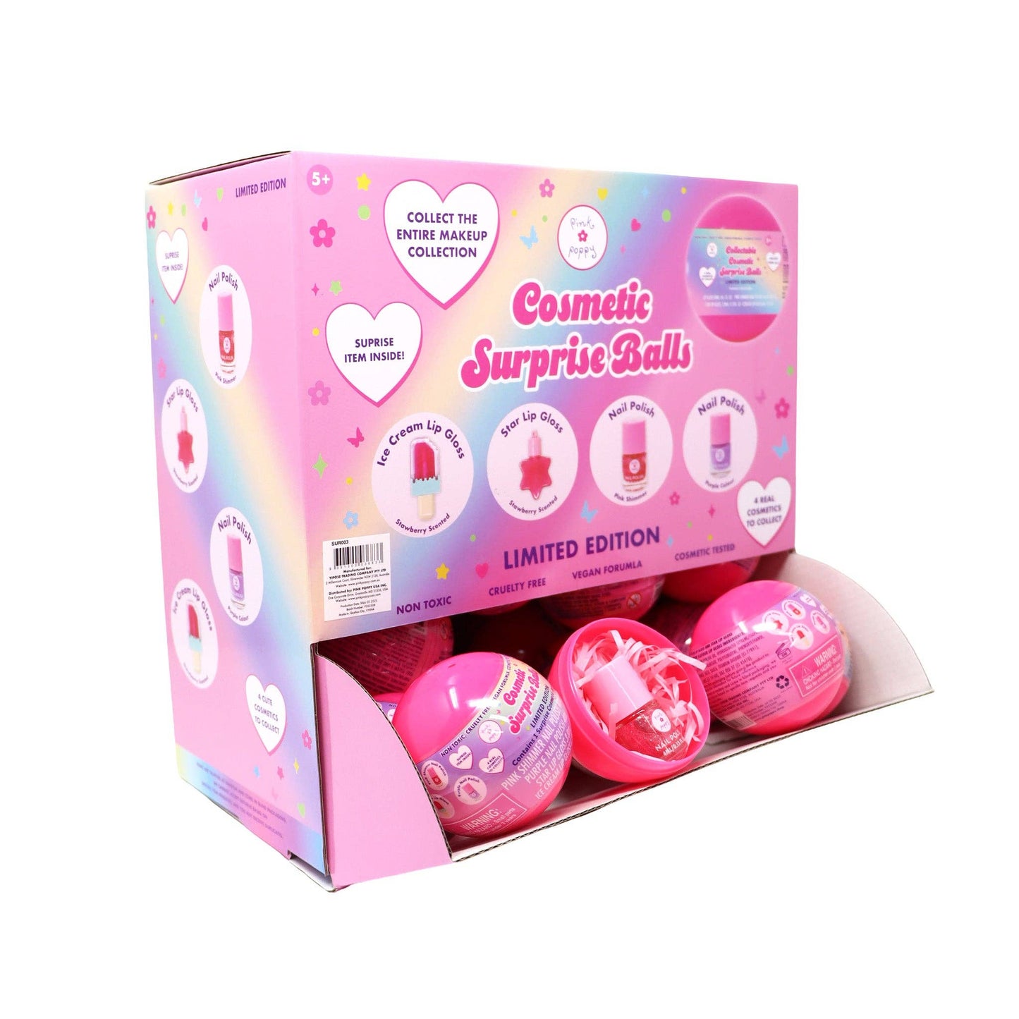 Pink Poppy Cosmetic Surprise Balls | Pack of 32