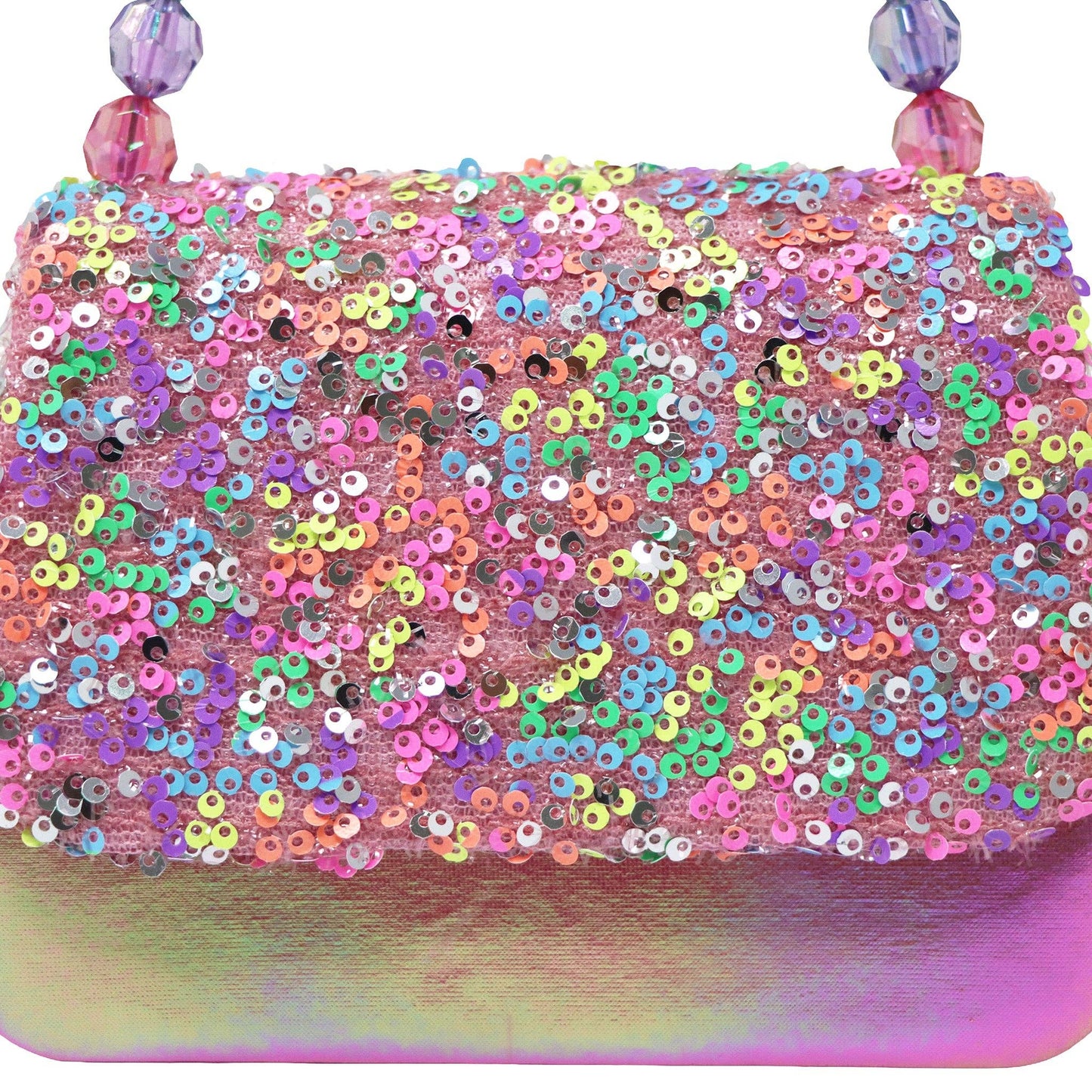 Pink & Purple Glitter Handbag | Pack of 2