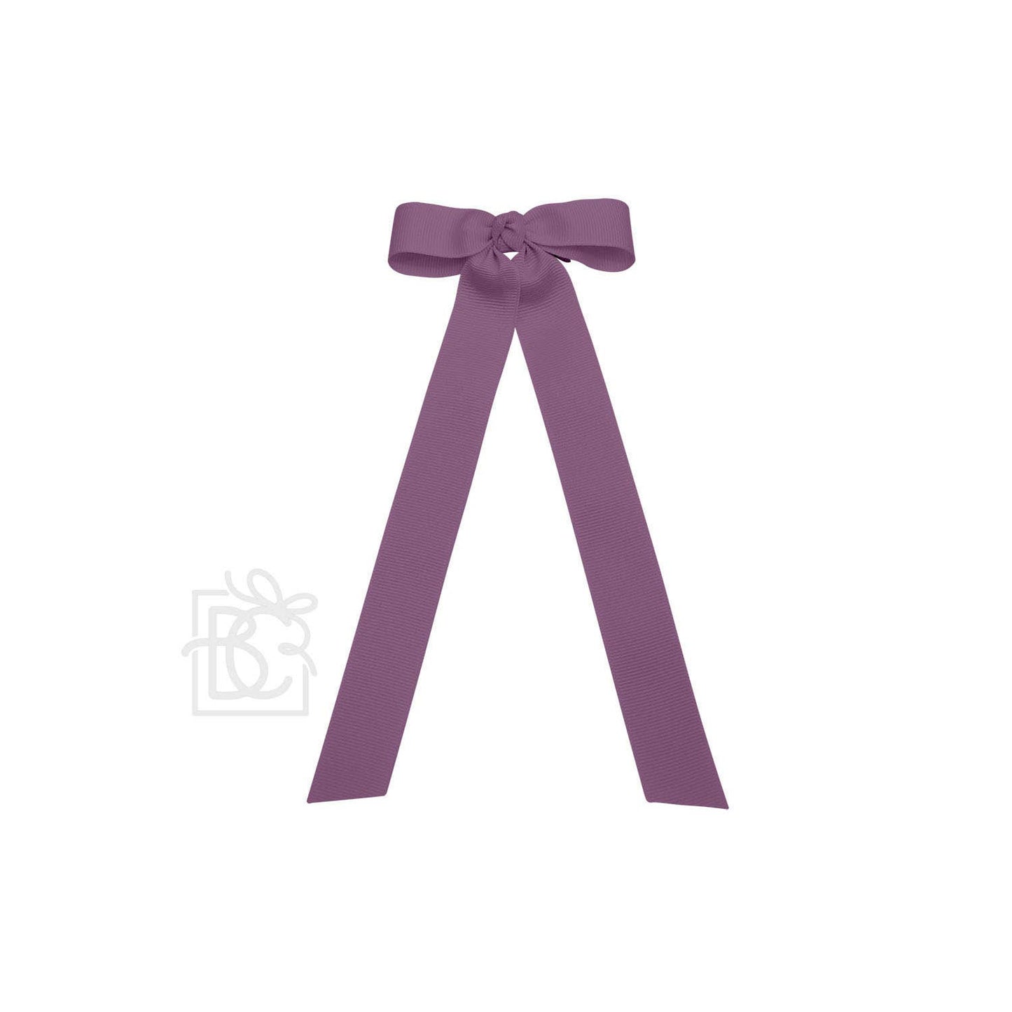 FLAT BOW W/ 7" STREAMERS ON ALLIGATOR CLIP