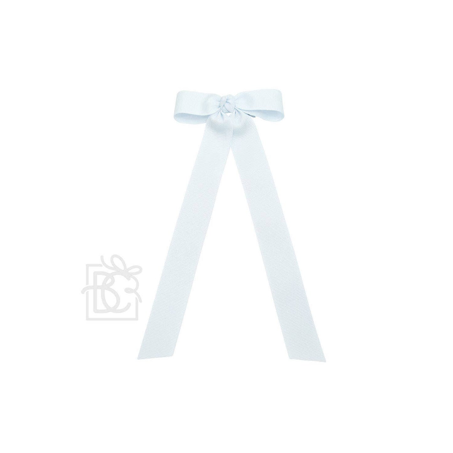 FLAT BOW W/ 7" STREAMERS ON ALLIGATOR CLIP