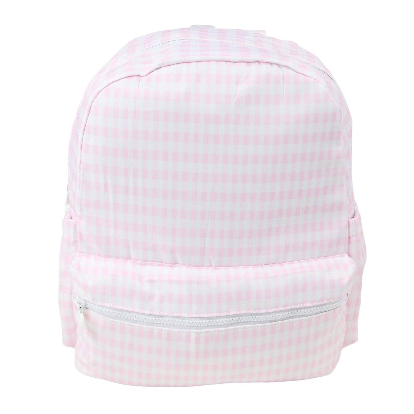 Pink Gingham Nylon Backpack- Full Size