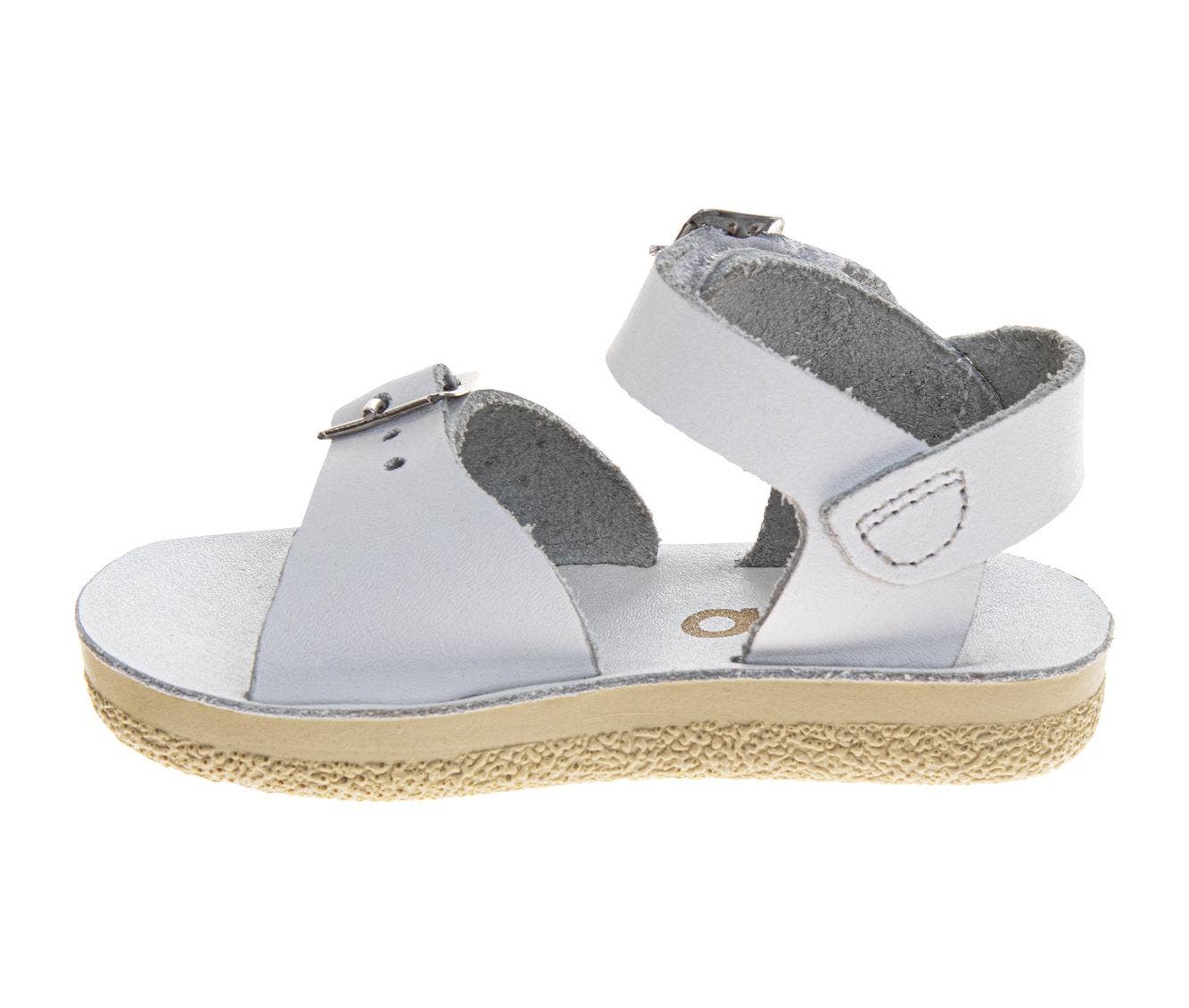 White Leather Sandals (Toddler)