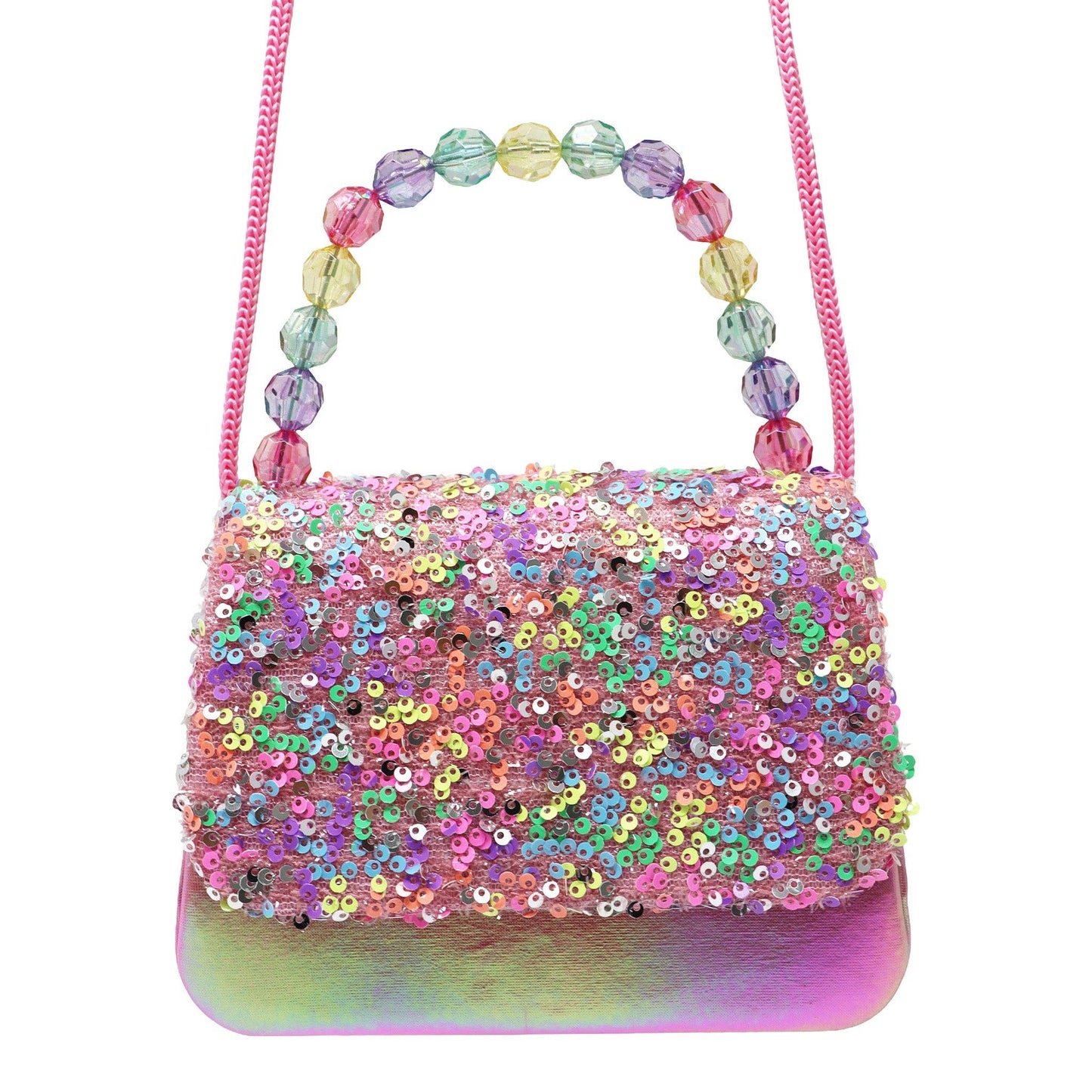 Pink & Purple Glitter Handbag | Pack of 2