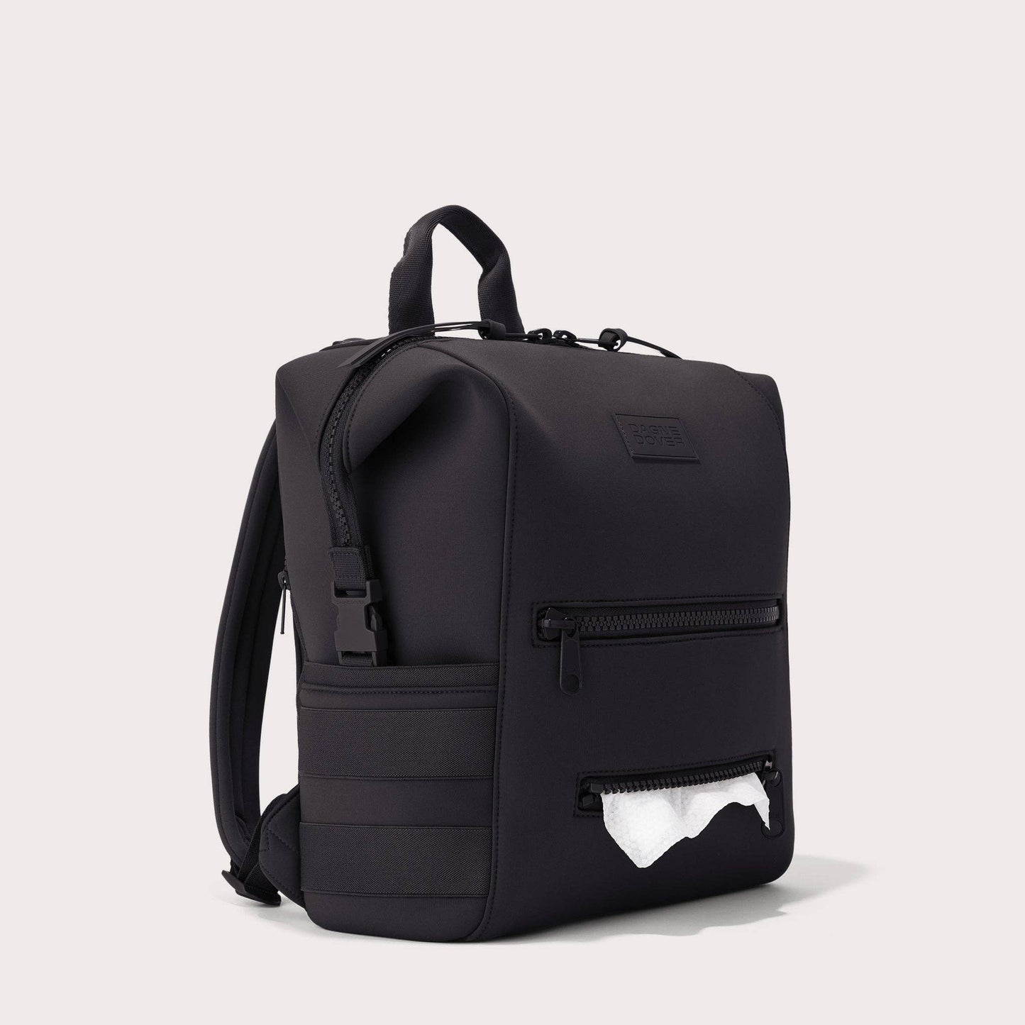 Indi Diaper Backpack in Onyx, Medium