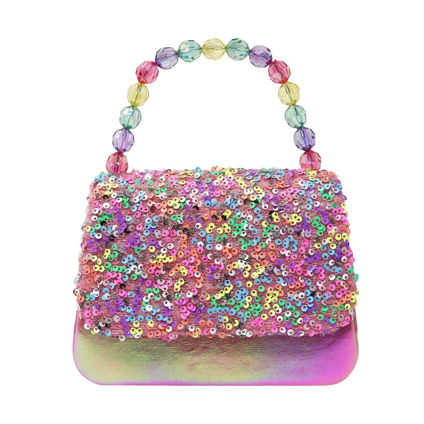 Pink & Purple Glitter Handbag | Pack of 2